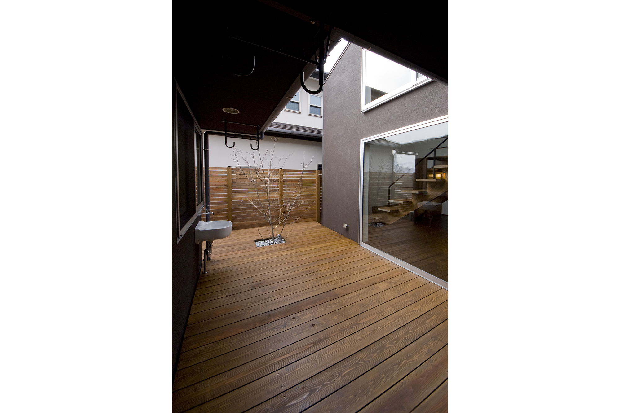 リビングデッキの住まい