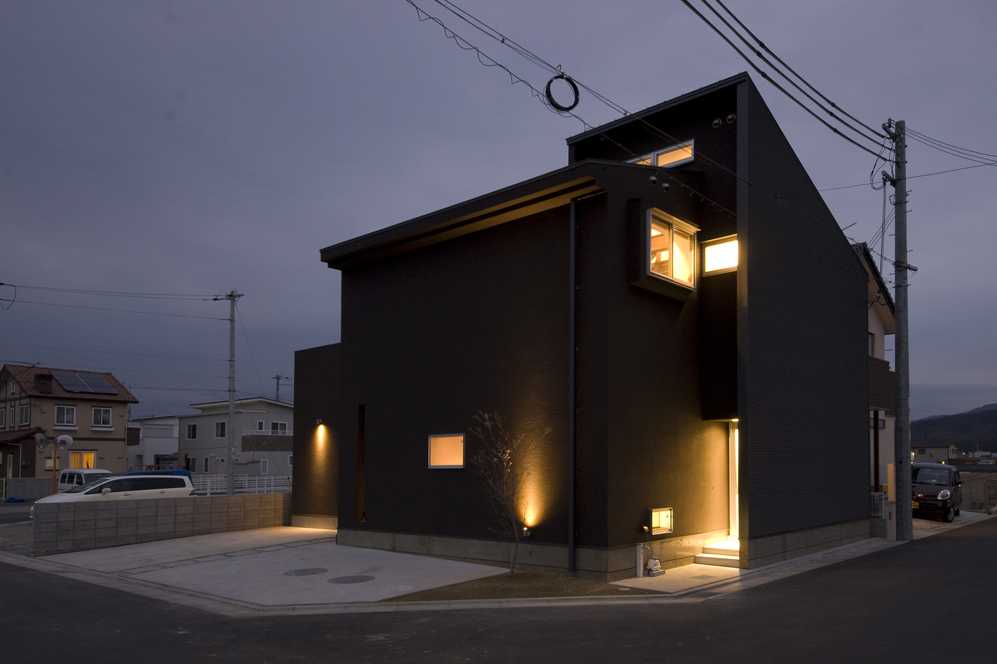 リビングデッキの住まい